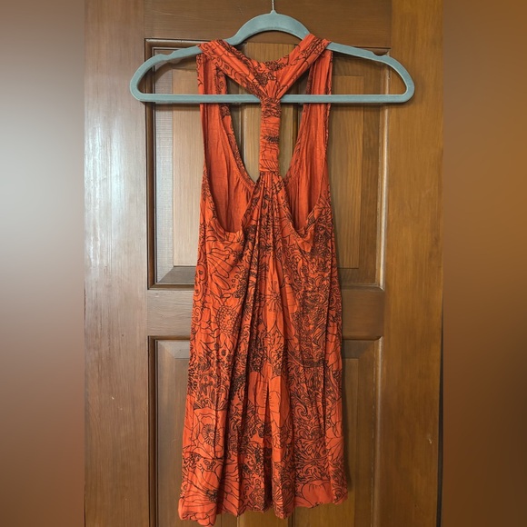 Twenty One Rust Floral Top - Picture 2 of 3